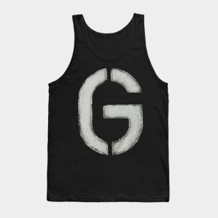 G Vintage Stencil Tank Top